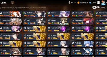 Conta Epic seven - Muitos recursos