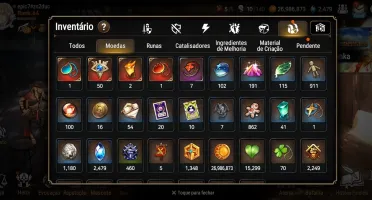 Conta Epic seven - Muitos recursos