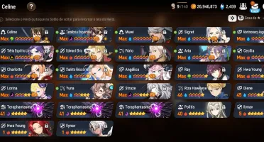 Conta Epic seven - Muitos recursos