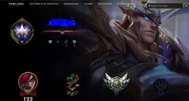 Conta League of Legends Prata 35 Campeões 19 Skins 68 Ícones