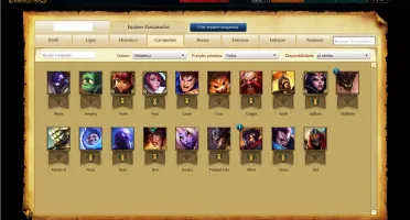 Conta League Of Legends
