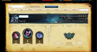 Conta League Of Legends