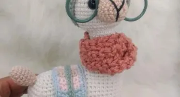 Amigurumi Lhama em Crochê