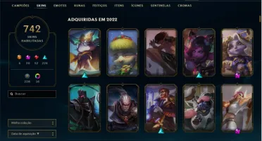 OTIMA CONTA LEAGUE OF LEGENDS