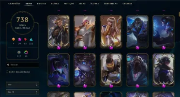 OTIMA CONTA LEAGUE OF LEGENDS