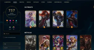 OTIMA CONTA LEAGUE OF LEGENDS