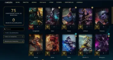 Conta lvl 52 gold 2 flex