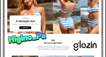 Tema Shopify Glozin + Atualizações e Brindes