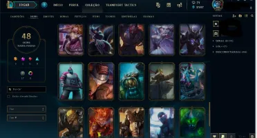Conta LOL Diamante ! Preço pra sair rapido !