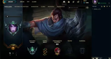 Conta de LoL Platina 1 MMR Diamante