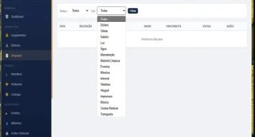Software Aplicativo para Gestão e Tesouraria de Igrejas