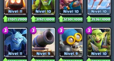 CONTA CLASH ROYALE NÍVEL 11 COM TODAS LENDÁRIAS!!
