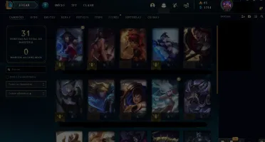 Conta de Lol Com algumas SKINS (Possui Pulsefire Ezreal)