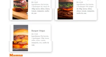 Site de Cardápio Digital Wordpress