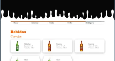 Site de Cardápio Digital Wordpress