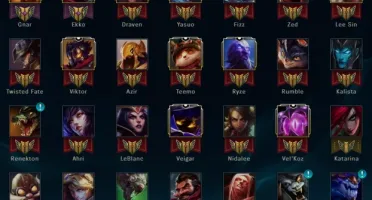 League of Legends Silver III 89 heroes R$ 417,00 Skins