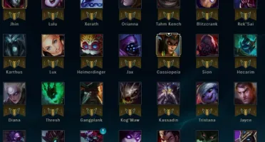 League of Legends Silver III 89 heroes R$ 417,00 Skins