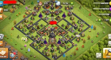 Clash of Clans - Vila Cv9 Full