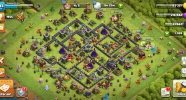 Clash of Clans - Vila Cv9 Full