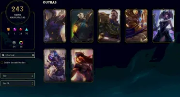 Conta League Of Legends (+De 10 Anos) + Conta Valorant Vincu