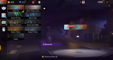 Conta Freefire Primeiro passe