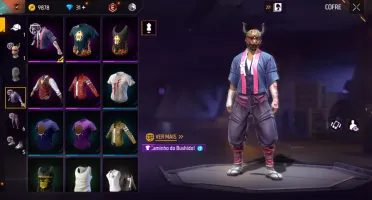 Conta Freefire Primeiro passe