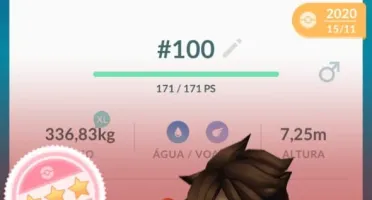 CONTA POKEMON GO LVL 33