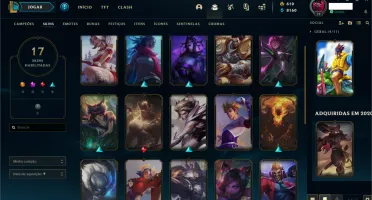 CONTA LOL - PLATINA SOLO / FLEX / TFT + INFO NA DESCRIÇÃO