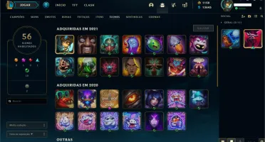 CONTA LOL - PLATINA SOLO / FLEX / TFT + INFO NA DESCRIÇÃO
