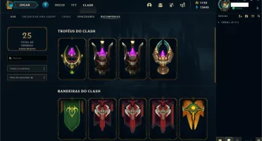 CONTA LOL - PLATINA SOLO / FLEX / TFT + INFO NA DESCRIÇÃO