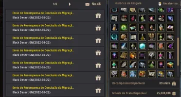 Valquiria 603 GS com titulo raro, muitos trajes e pets