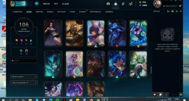 CONTA DE LEAGUE OF LEGENDS!