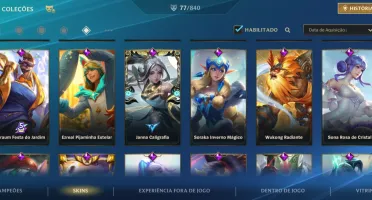 Vendo conta do League Of Legends: Wild Rift