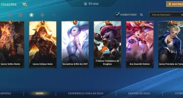 Vendo conta do League Of Legends: Wild Rift