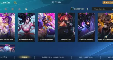 Vendo conta do League Of Legends: Wild Rift