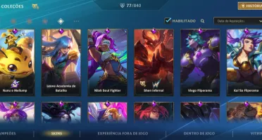 Vendo conta do League Of Legends: Wild Rift