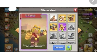 Conta clash of clãs cv 11