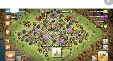 Conta clash of clãs cv 11