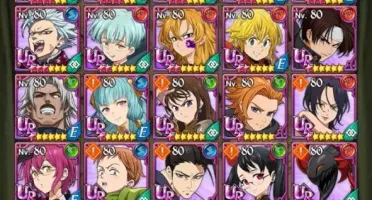 Accont 7ds NANATSU NO TAIZAI - GRAND CROSS GLOBAL 3kk