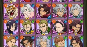 Accont 7ds NANATSU NO TAIZAI - GRAND CROSS GLOBAL 3kk