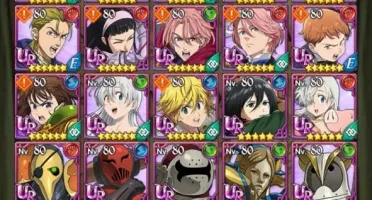Accont 7ds NANATSU NO TAIZAI - GRAND CROSS GLOBAL 3kk
