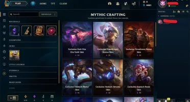 CONTA LOL LEAGUE OF LEGENDS 41 SKINS LEVEL 81