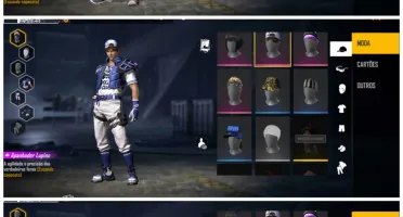 Conta Free Fire Top Gemada