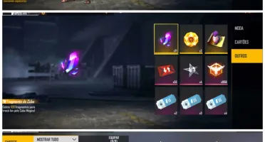Conta Free Fire Top Gemada