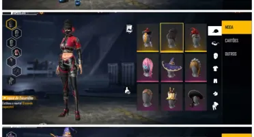 Conta Free Fire Top Gemada