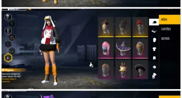Conta Free Fire Top Gemada