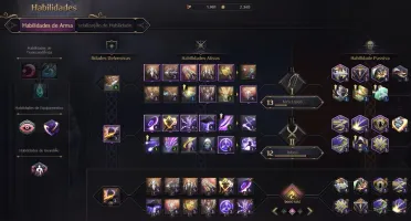 Conta Throne And Liberty Bow/Dagger 3600 GS + 2 ALT LVL 50