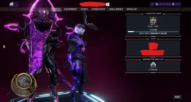 Conta Warframe MR 21 18 Skins Deluxe 100kk+ Cred e 1900 Plat