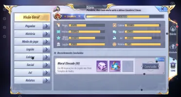 Conta Saint Seya Awakening Lvl.70