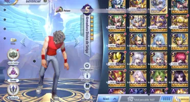 Conta Saint Seya Awakening Lvl.70